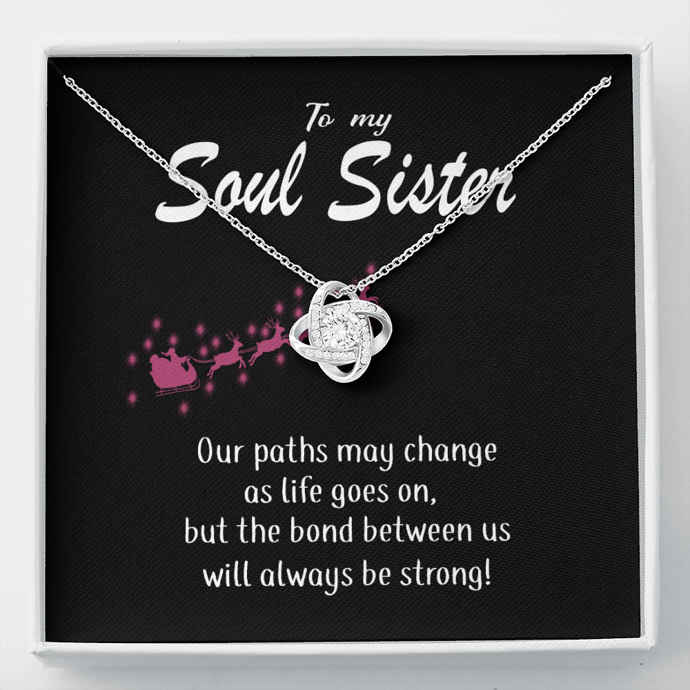 To My Soul Sister-"Our Bond Is Strong" Necklace