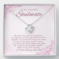 To My Amazing Soulmate-"My Promise to You" Necklace