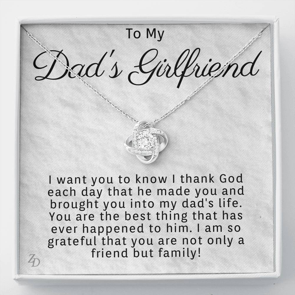 To My Dad's Girlfriend-"My Dad's Life" Necklace