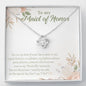 My Best Friend, My Maid of Honor-Necklace