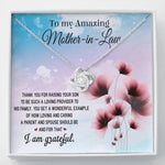 To My Amazing Mother-in-Law-"Thank You" Necklace
