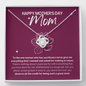 Happy Mothers Day Mom-You Deserve This" Necklace