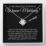 To My Beautiful Soulmate-"Language of the Soul" Necklace