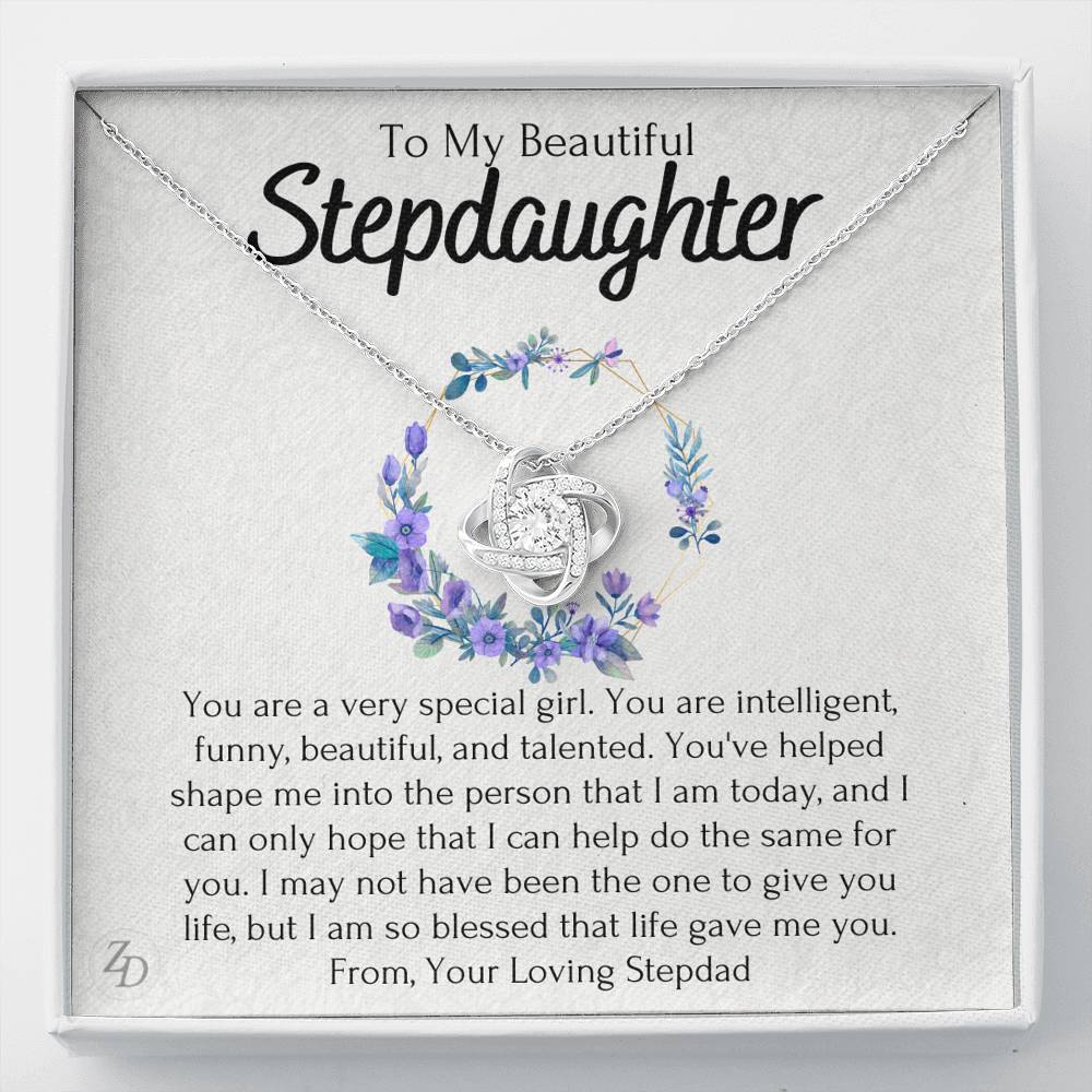 To My Stepdaughter-"You Are Special" Love Necklace