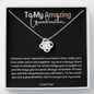 To My Amazing Grandmother-"Always Together" Necklace