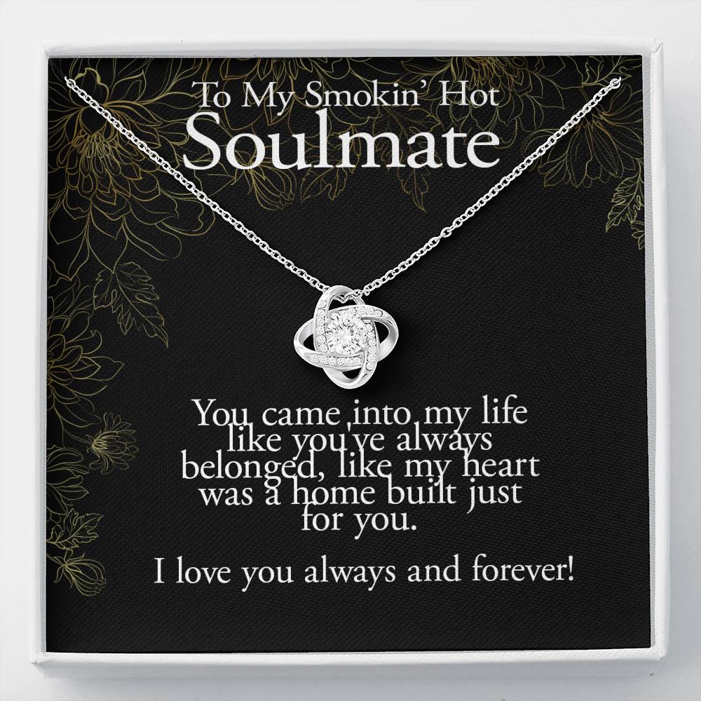 My Heart Is a Home Built For You-Soulmate Necklace