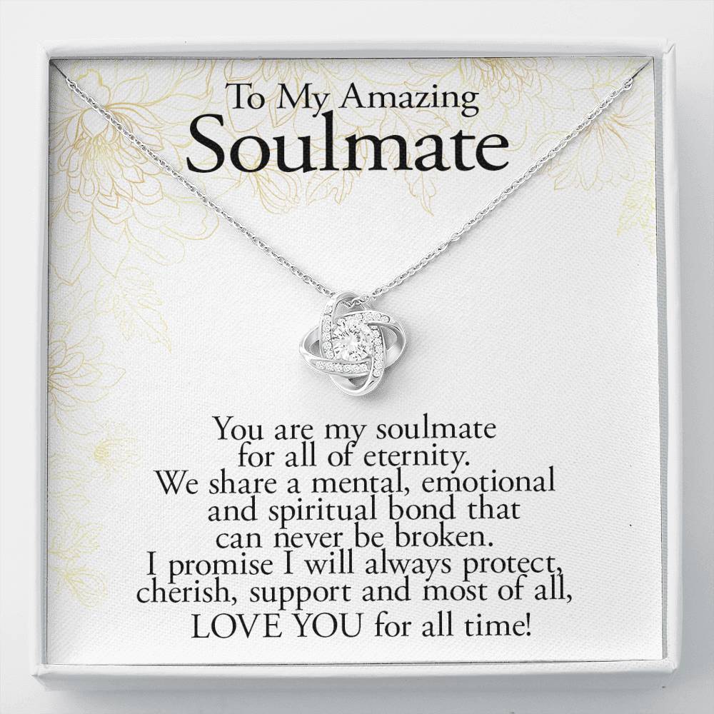 To My Amazing Soulmate-For Eternity-Necklace