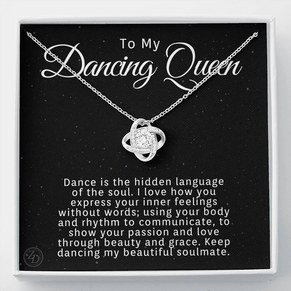 To My Dancing Queen-"Your Passion and Love" Necklace