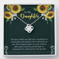 To My Daughter-"You Inspire Me" Necklace