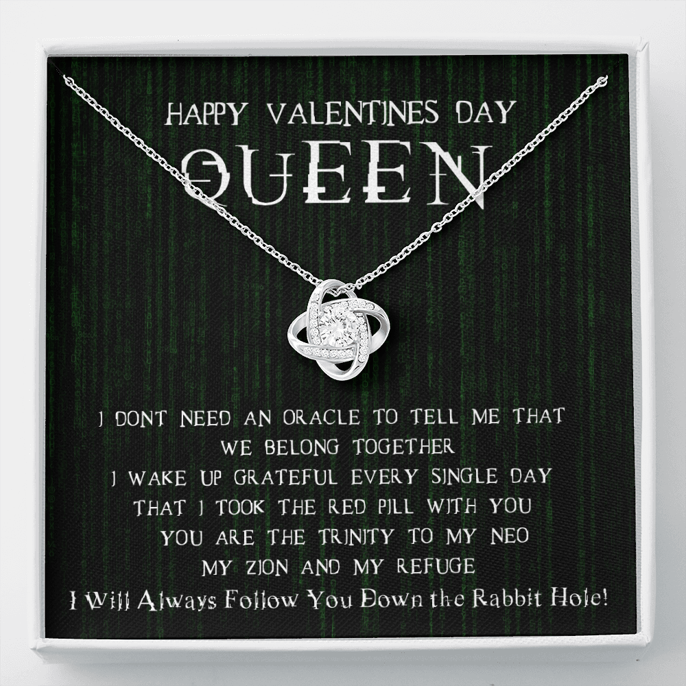 Happy Valentine's Day Queen-"We Belong Together" Necklace