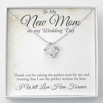 To My New Mom-Thank You-Necklace