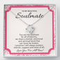 To My Beautiful Soulmate-You Are Mine Necklace