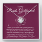 To My Dad's Girlfriend-"I Thank God for You" Necklace