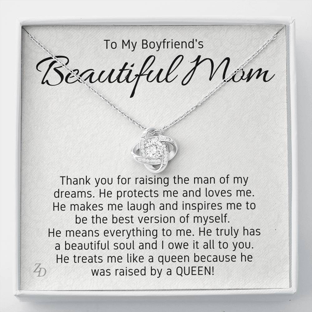To My Boyfriend's Mom-"Beautiful Soul" Necklace
