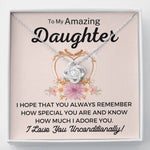 To My Amazing Daughter-"You Are Special" Necklace