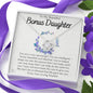 To My Bonus Daughter-"You Are Special" Love Necklace