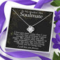 Thank You for Being You-Soulmate Love Knot Necklace