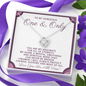 To My Gorgeous One and Only-"Love Eternal" Necklace