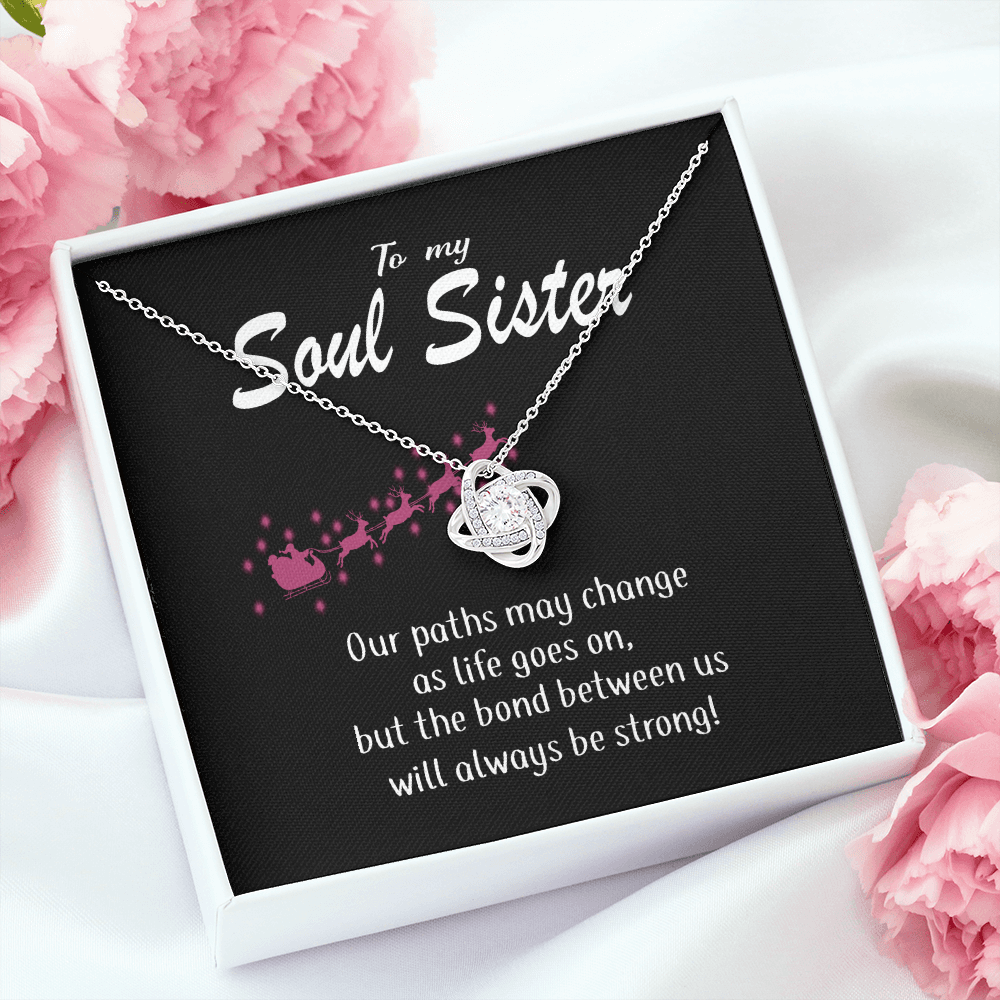 To My Soul Sister-"Our Bond Is Strong" Necklace