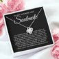 To My Smokin' Hot Soulmate-"You Complete Me" Necklace