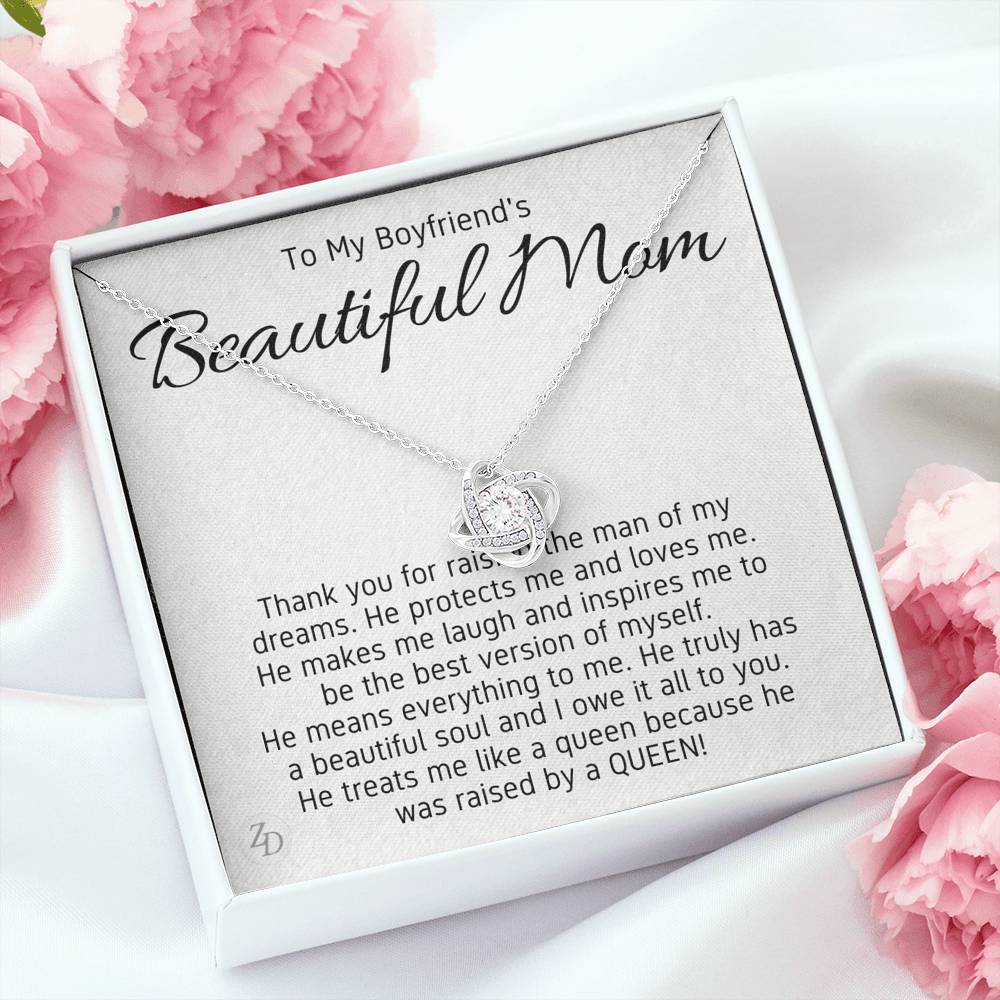 To My Boyfriend's Mom-"Beautiful Soul" Necklace