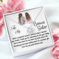 To My Bonus Sister-"Priceless Gift" Necklace