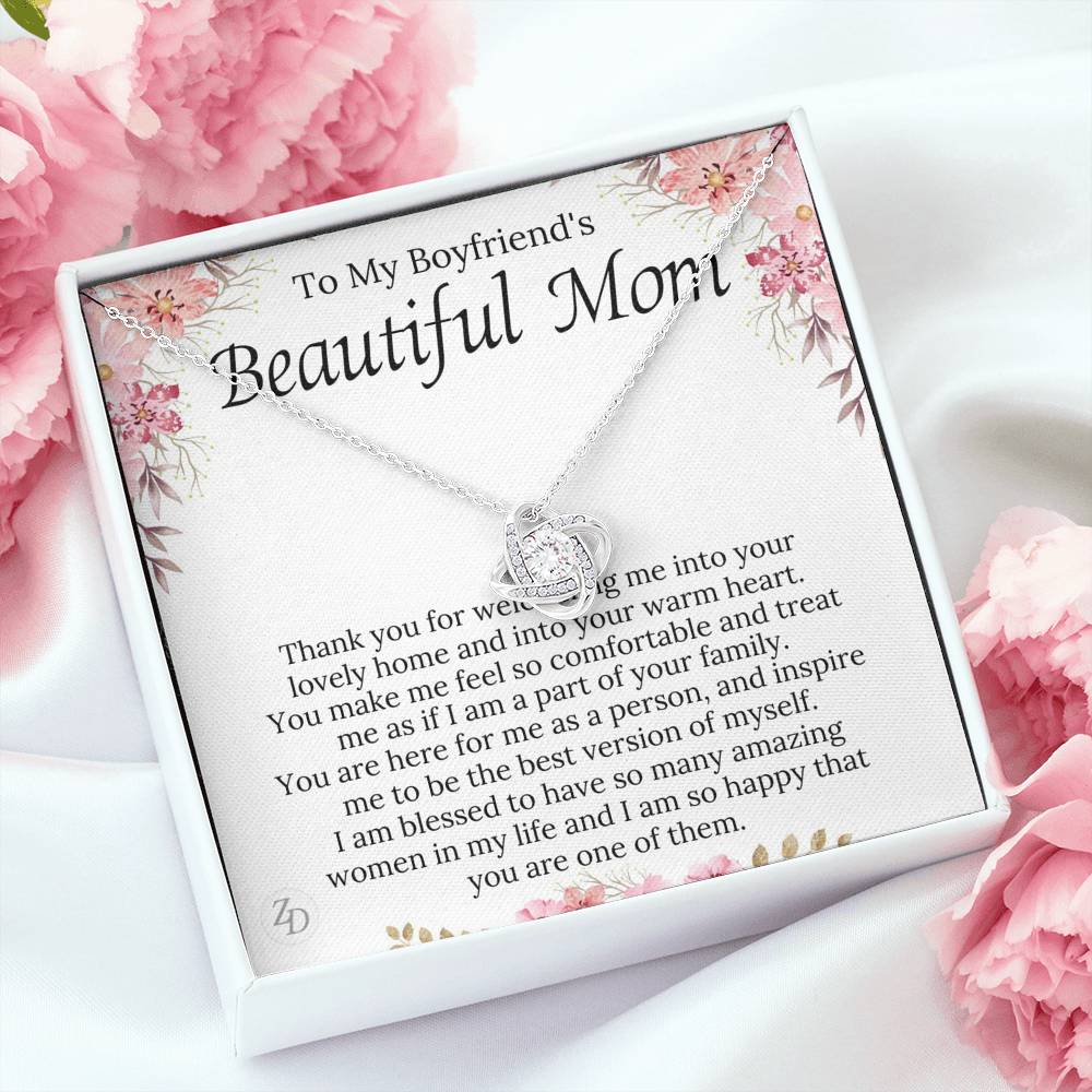 To My Boyfriend's Mom-"You Inspire Me" Necklace