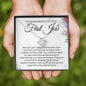 Congrats on Your First Job-"Proud of You" Necklace