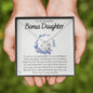 To My Bonus Daughter-"You Are Special" Love Necklace