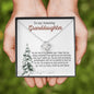To My Granddaughter-"You Brighten My Day" necklace 
