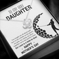 To My Golf Daughter Necklace