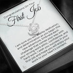 Congrats on Your First Job-"Embrace Challenges" Necklace