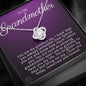 To My Grandmother-"My Greatest Joy" Necklace