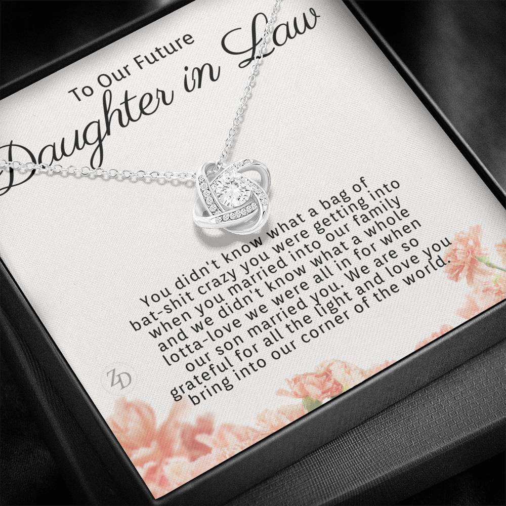 To My Daughter in Law-"Light and Love" Necklace