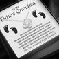 To My Future Grandma-"Excited to Meet You" Necklace