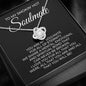 To My Soulmate-"Love Never Broken" Necklace