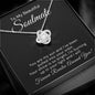 To My Beautiful Soulmate-"You Are My Sun" Love Knot Necklace