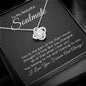 To My Beautiful Soulmate-"Best Part of Me" Love Knot Necklace