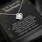 To My Smokin' Hot Soulmate-Sweetest Love-Necklace