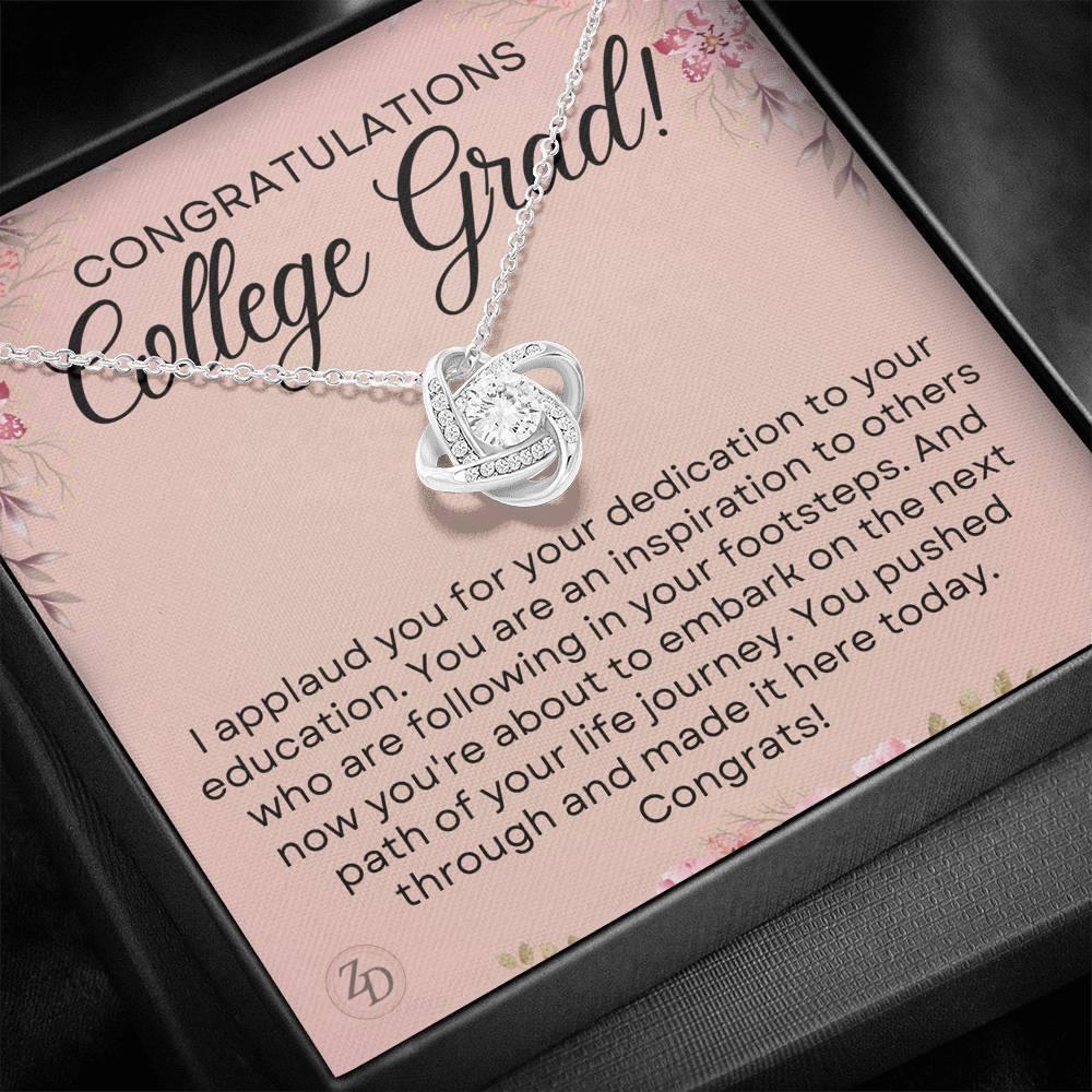 Congrats College Grad-"Next Path" Necklace