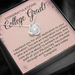 Congrats College Grad-"Next Path" Necklace