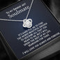 The Perfect Words for You-Love Knot Necklace