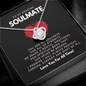 To My Amazing Soulmate-Eternity with You Necklace