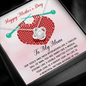 To My Knitting Mom Necklace