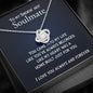 My Heart Is a Home Built For You-Love Knot Necklace