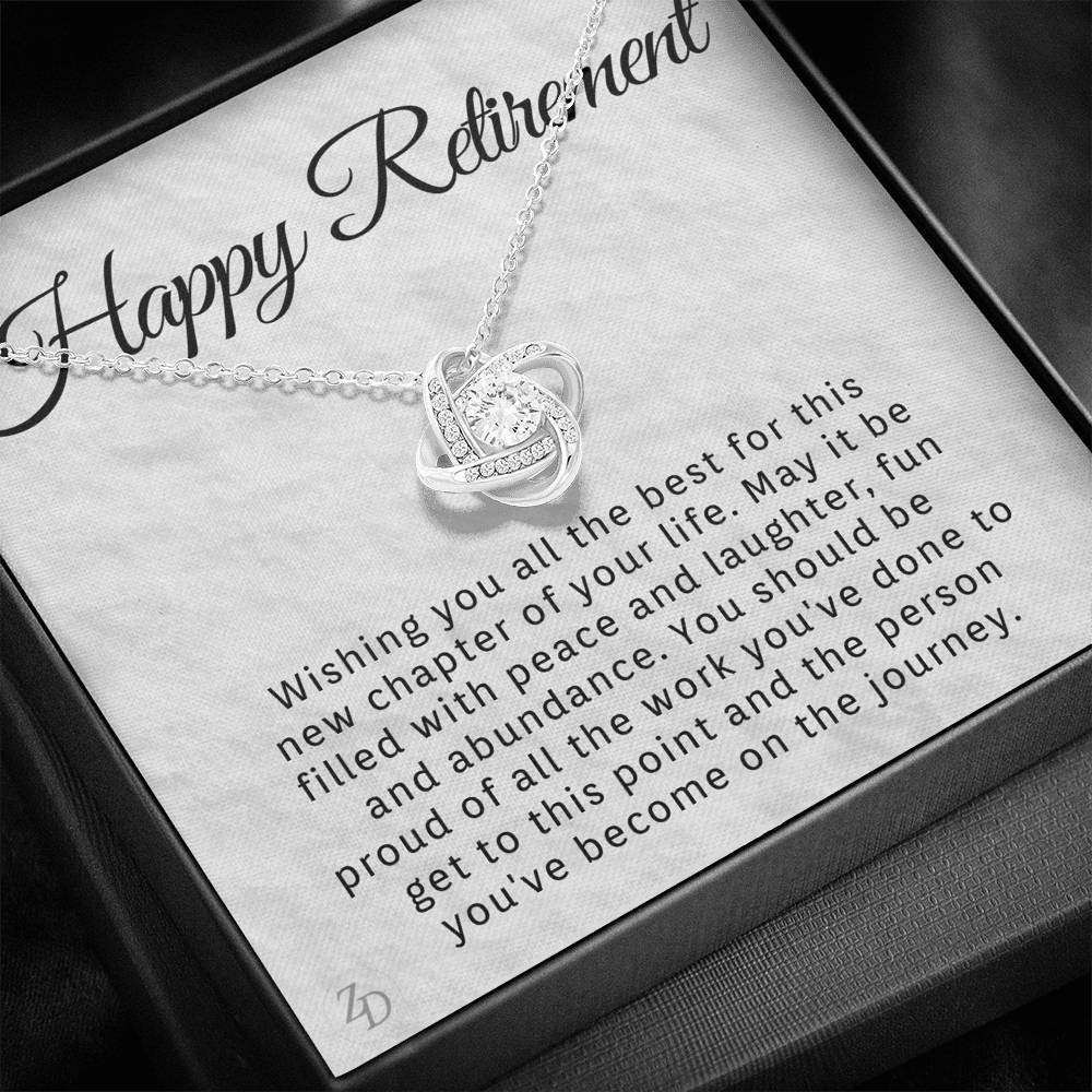 Happy Retirement-"New Journey" Necklace