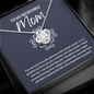 To My Incredible Mom-"You Make Life Beautiful" Necklace