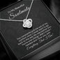 To My Beautiful Soulmate-"You Are Everything" Love Knot Necklace