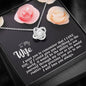 To My Wife-"Through My Eyes" Necklace