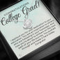 Congrats College Grad-"Dedication to Education" Necklace